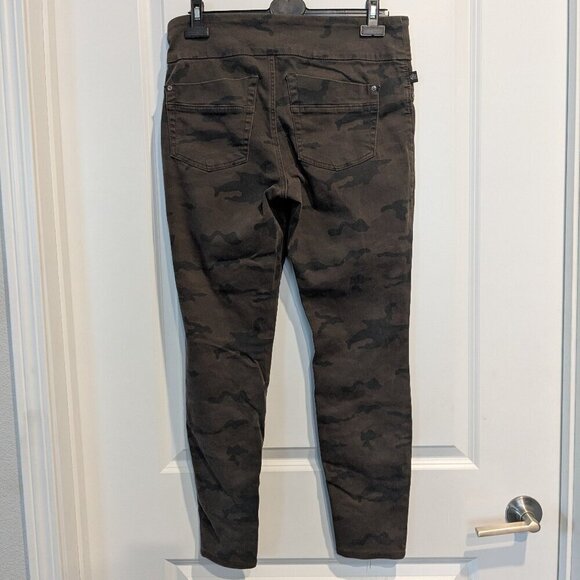 Rock & Republic Pants Size 14 Camouflage Fever Pull-on Jeggings Denim Rx Stretch - Picture 4 of 14